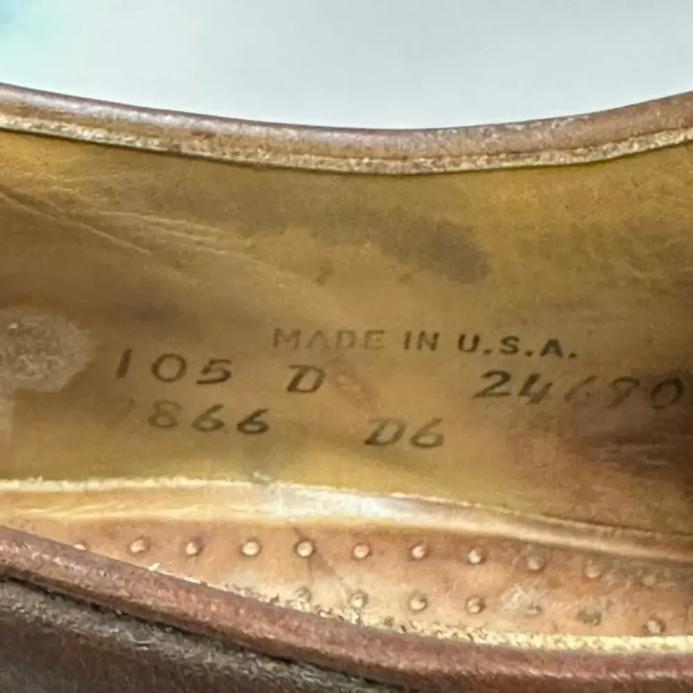 GUC Rancourt & Co. x Cole Haan Split Toe Derby Vibram Made in Maine USA 10.5 D